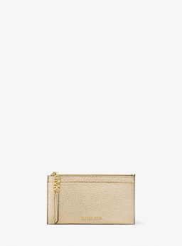 Empire Large Metallic Leather Card Case